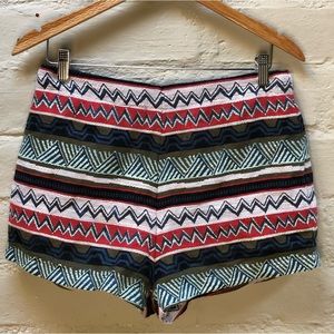 💕SOLD💕🔹Colorful Patterned Shorts 🔹